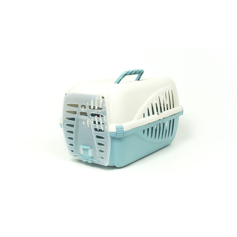Trasportino Pet Animali Domestici Modello Fufi Colore Azzurro