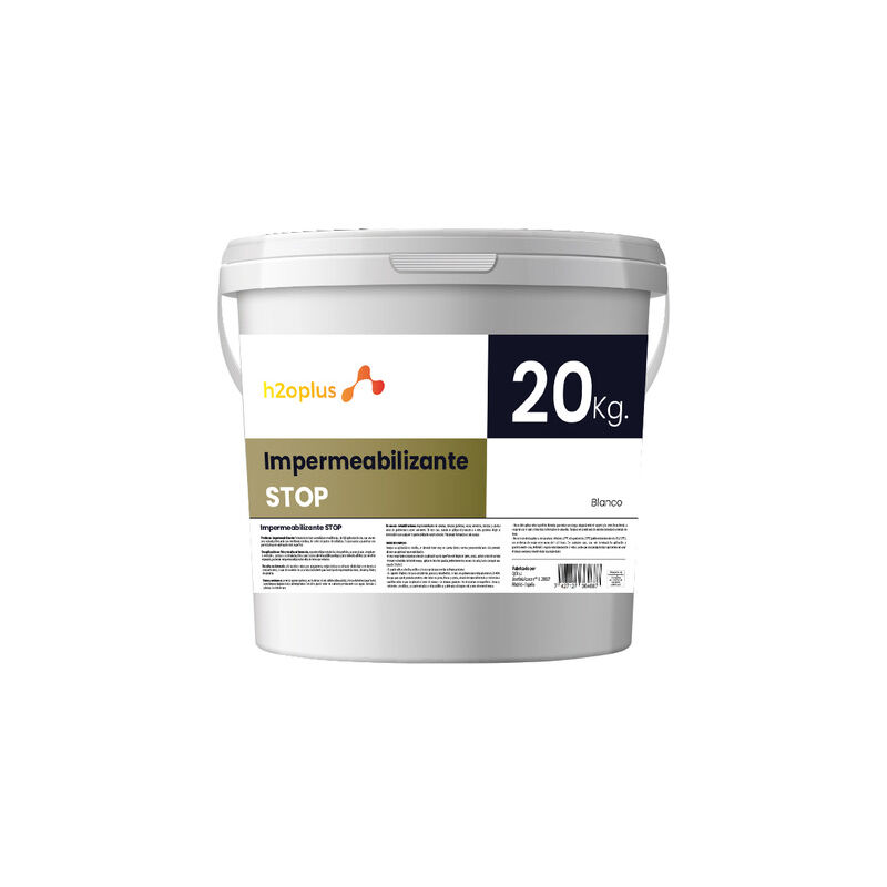 

Tratamiento Impermeabilizante STOP Alta Calidad para Terrazas y Exteriores 20KG Blanco