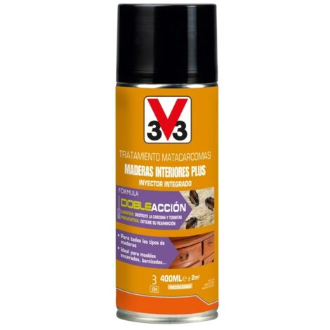 Tratamiento matacarcomas spray interior plus v33 400 ml