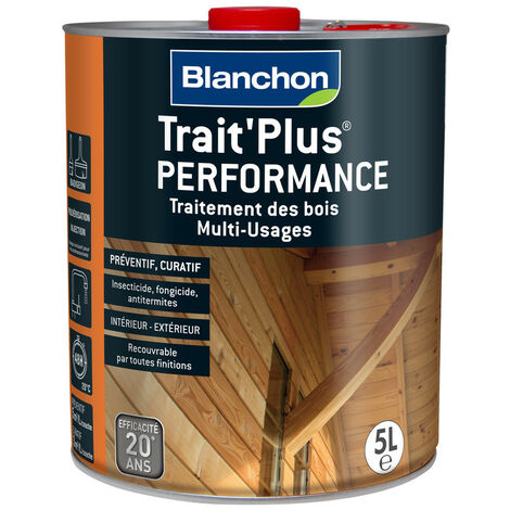 Tratamiento multiusos para madera Blanchon Trait Plus Performance 5L