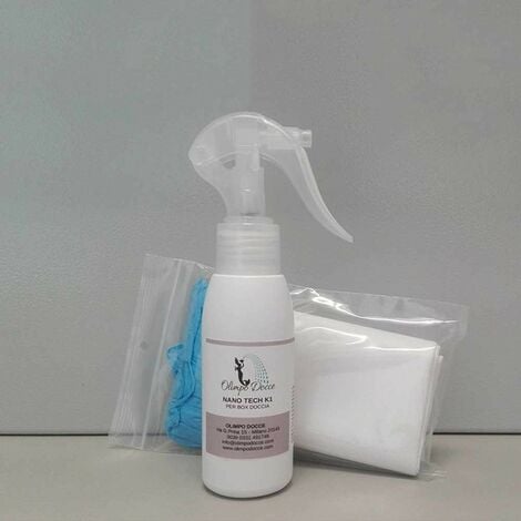 Kit Doccia Detergente Anticalcare E Barriera Antigoccia per pulizia e  protezione