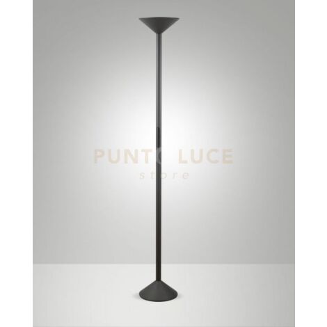 TRATTO LAMPADA DA TERRA GRIGIO ANTRACITE A LED CCT 2700K - 3200K - 4000K- 50W - 4000 lm DIMMERABILE