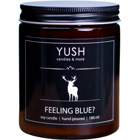 Traurige Stimmung – Duftkerze Birne-Bergamotte-Freesie – YUSH – 180 ml