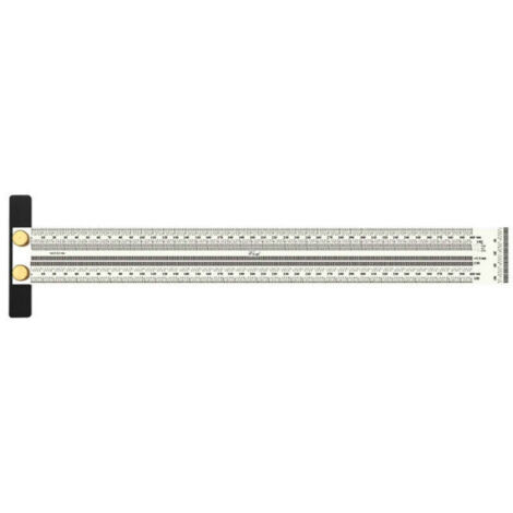 Travail du bois Scribe Type T Règle Trou Règle de perçage Outil de mesure DIY Outil de mesure (400 mm de type T)