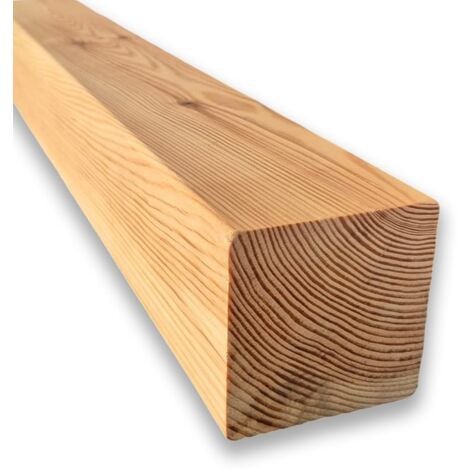 SUNWOOD Trave quadrata in Legno Massiccio di Pino, 9x9 cm, da 3 m