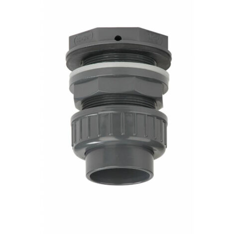 Traversé de paroi ø32 mm avec union- pour tuyau ø 32 mm - jardiboutique