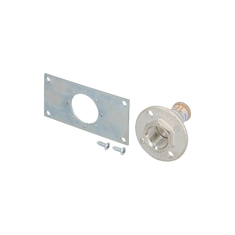 Uponor - Traversée de mur S-Sertir plus Ø16mm-DN15 (1/2') Femelle