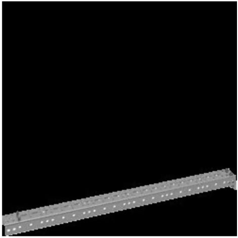 Traverse perforée en C, quadro.evo L600 - HAGER UC600FU