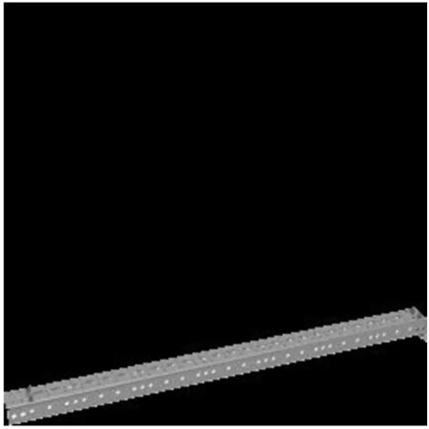 Traverse perforée en C, quadro.evo L700 - HAGER UC700FU
