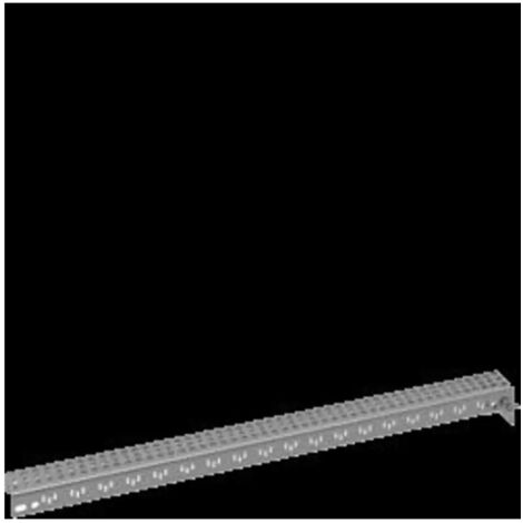 Traverse porte-barres pour quadro.evo L500 - HAGER UC500BB