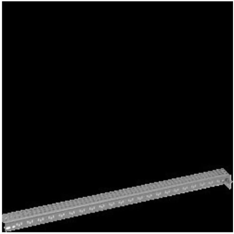 Traverse porte-barres pour quadro.evo L600 - HAGER UC600BB