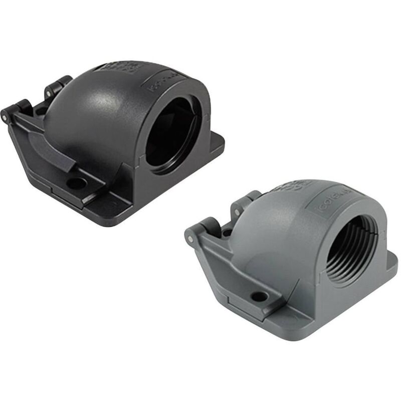 Passe-câbles Icotek 31423.900 coudé gris 1 pc(s)