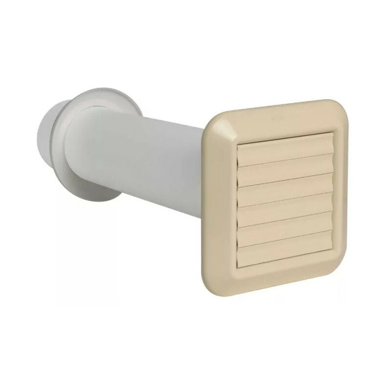 Nicoll - Traversée de mur tmtx D100/125 couleur sable pvc anti-uv