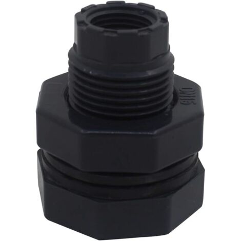 Traversée de paroi en U pvc pour tuyau 20 25 32 40 50 63 75 90 110mm traversée de cloison cuve passe paroie pvc