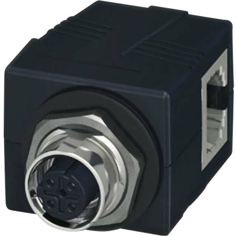 Phoenix Contact - Connecteur non confectionné pour capteurs/actionneurs CUC-BH-M12D1PBK-A/R4BE 1414397 Traverse d'armoire