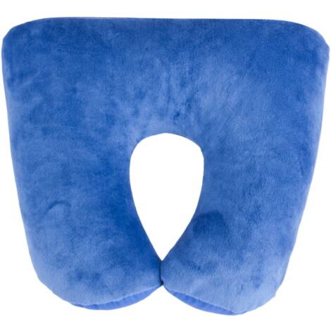 Traversin adulte 2en1 bleu foncé