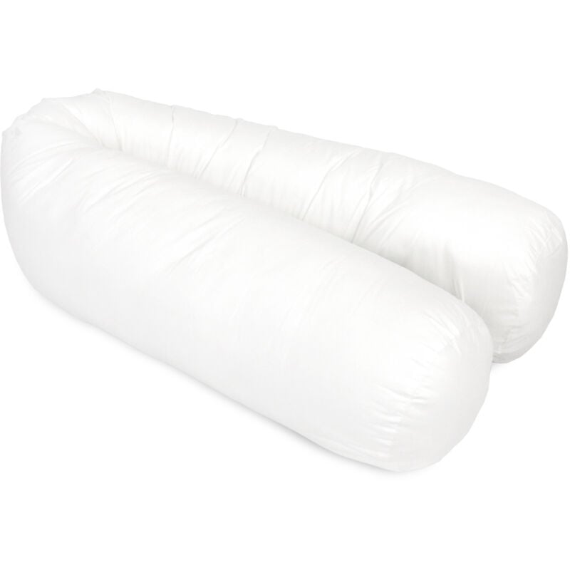 Traversin grizz'lit flotex Fibre creuse Polyester Fibre polyester 160 cm