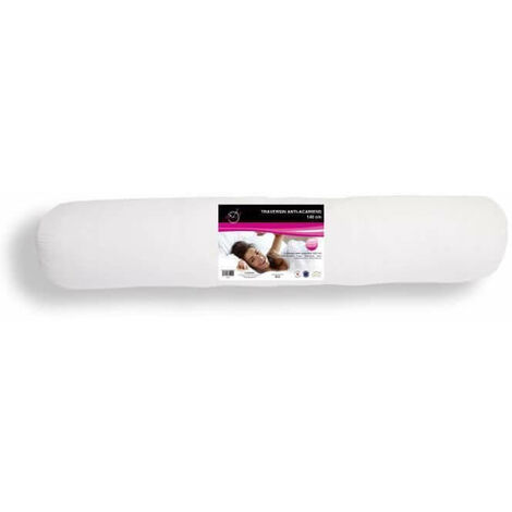 Traversin - Long. 140 cm - Lit 2 personnes - Blanc