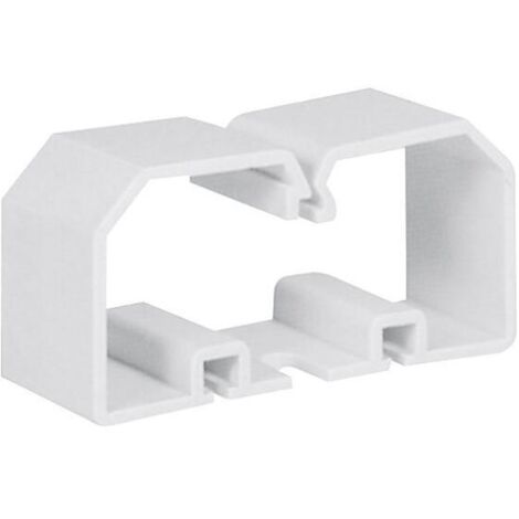Traversino fermacavi 150 x 60 mm pvc grigio ip40 elettrocanali ecco150