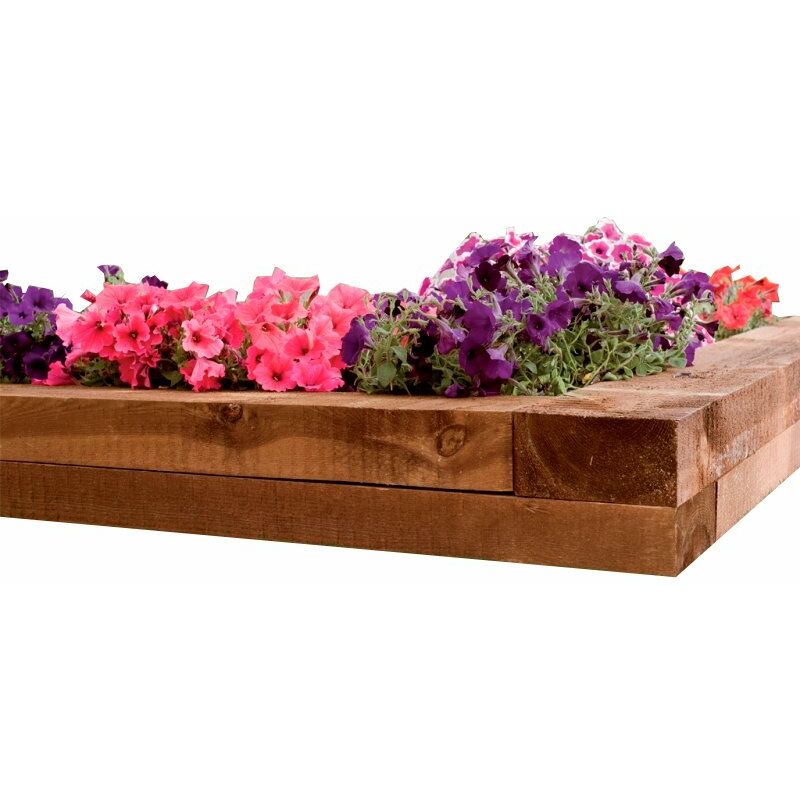 

Traviesa de madera de pino tratada