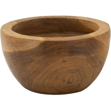 TRAY ERUSI SIMPLE TEAK CM Ø 15X9,5
