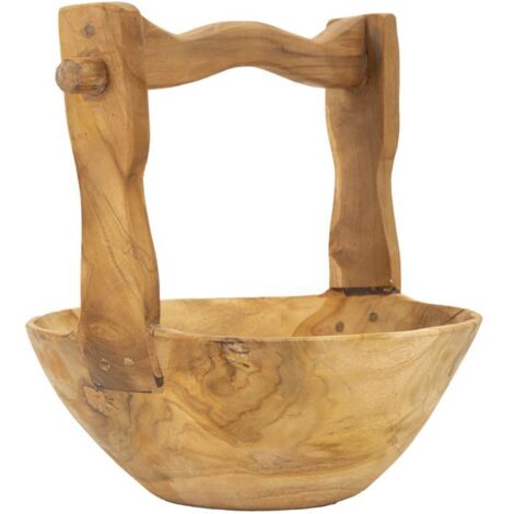 TRAY TIMBO TEAK CM 32X25X27