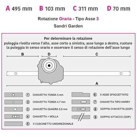 Trazione Sandri Garden  457039