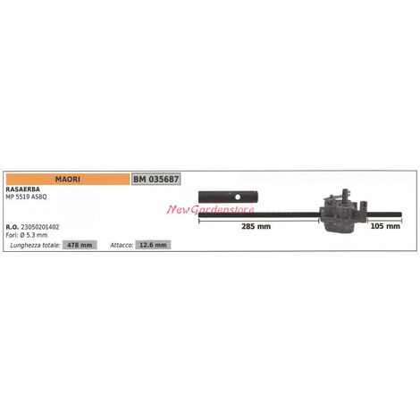 Trazione semovenza MAORI rasaerba tosaerba tagliaerba MP 5519 ASBQ 035687
