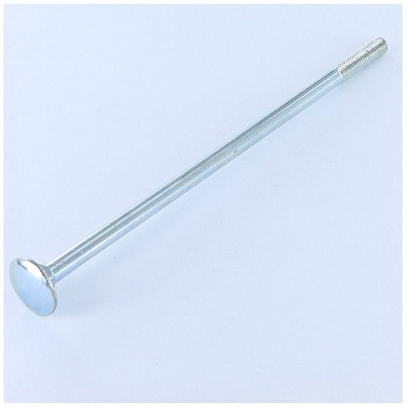 Trcc japy tête ronde collet carré Filetage partiel M6X110 Acier zingué-100 pièces