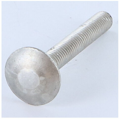 TRCC JAPY tête ronde collet carré M6X45 MARQUER Filetage total Aluminium-1 pièce