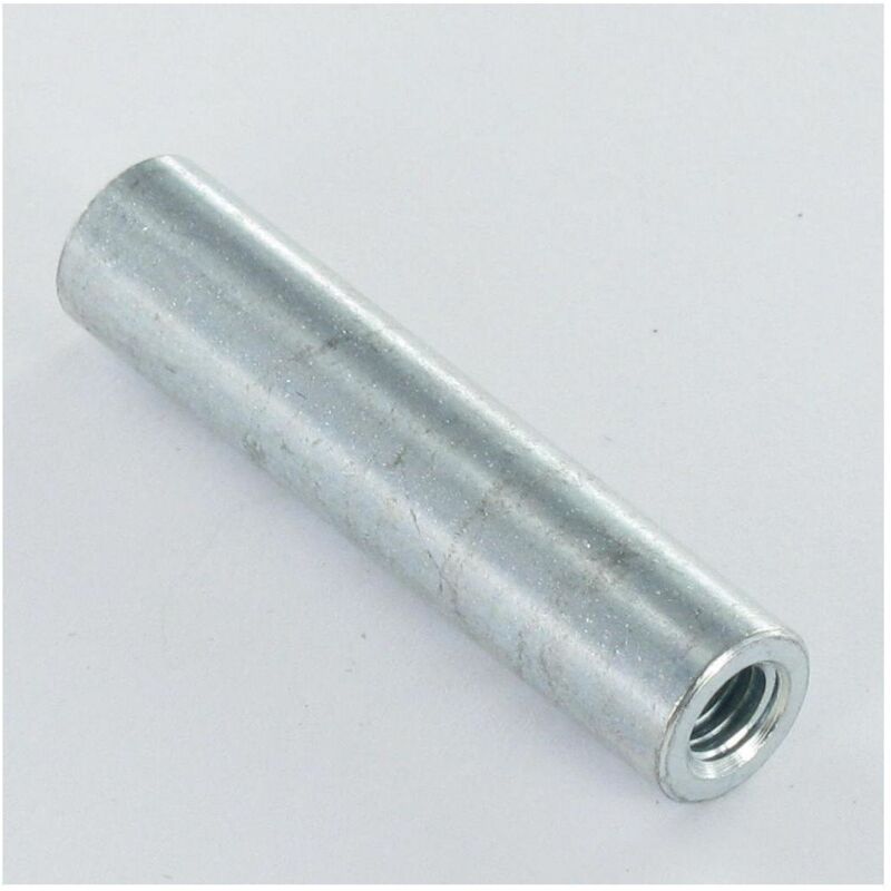 Manchon Cylindrique M14X30 Diamètre Extèrieur 22 Acier zingué-100 pièces