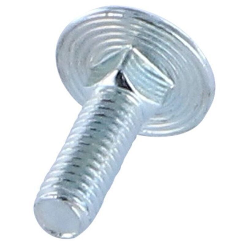 Trcc japy tête ronde collet carré M8X30 Filetage total Classe 8.8 Acier zingué-100 pièces