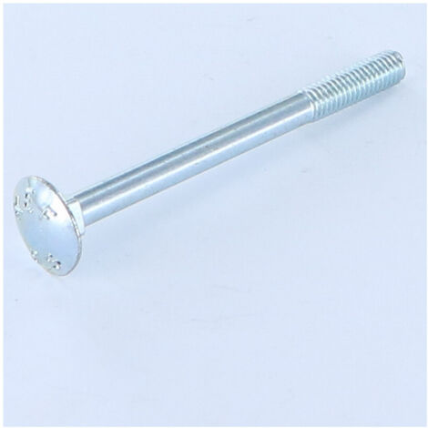 TRCC JAPY tête ronde collet carré M8X50 Filetée sur 22 Filetage partiel Classe 8.8 Acier zingué-30 pièces