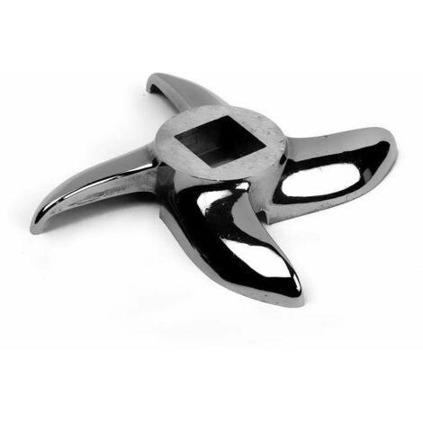 TRE SPADE COLTELLO PER TRITACARNE N.32 IN ACCIAIO INOX