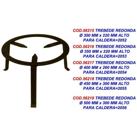 trebede finstock redonda caldera ø   500 mm x 300 mm alto   2056