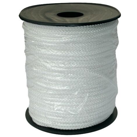Treccia in polipropilene bianco Ø 4 mm x 100 m Outifrance