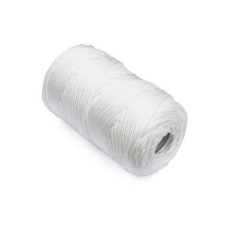 TRECCIA PER VENEZIANA IN POLIPROPILENE Ø 3 MM. BIANCO 50 MT.