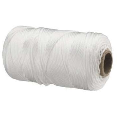 TRECCIA POLIPROPILENE BIANCO D 1,5 MM L MT 100 SET 5 PEZZI - MASIDEF