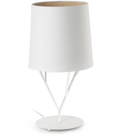 Tree Lampada Da Tavolo Bianco 1 X E27 60W Marca Faro