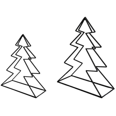 Tree Log Holder (Set of 2) - Black