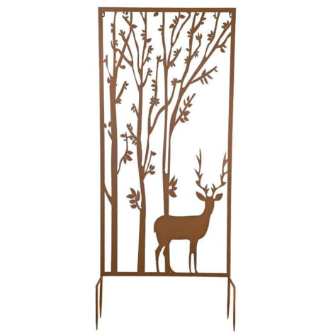 Treillage Cerf arboré 60x10x140cm