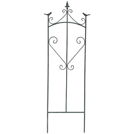 Treillage en fer forgé jardin potager 37x2x108cm