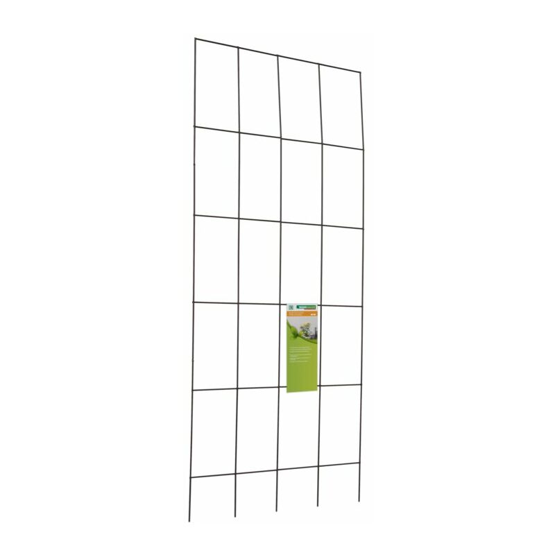 Treillage métallique 150 cm, 75 cm, blanc