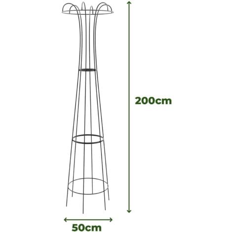 Treilli en acier 50 x 200 cm Obelisk