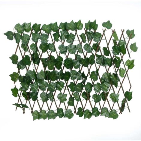 Treillis de feuille de vigne artificiel extensible 190x60 cm CFW10142