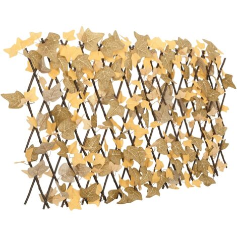 Treillis de feuille d'érable artificiel extensible 5 pcs