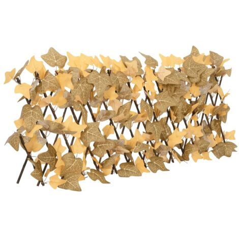Treillis de feuille d'érable artificiel extensible 5 pcs