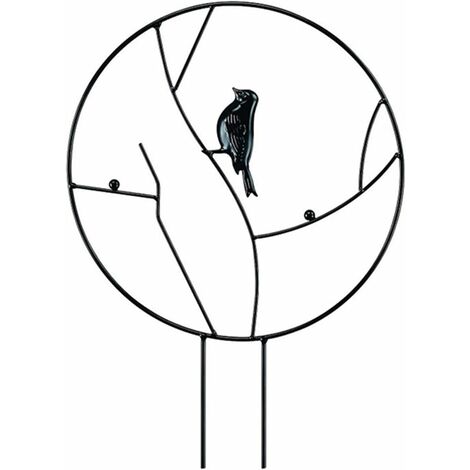 Treillis de Jardin en métal pour Plantes grimpantes, Support de Support en métal pour Plantes à Fleurs résistant à la Rouille Durable pour Plantes en Pot vignes Supports de Fleurs