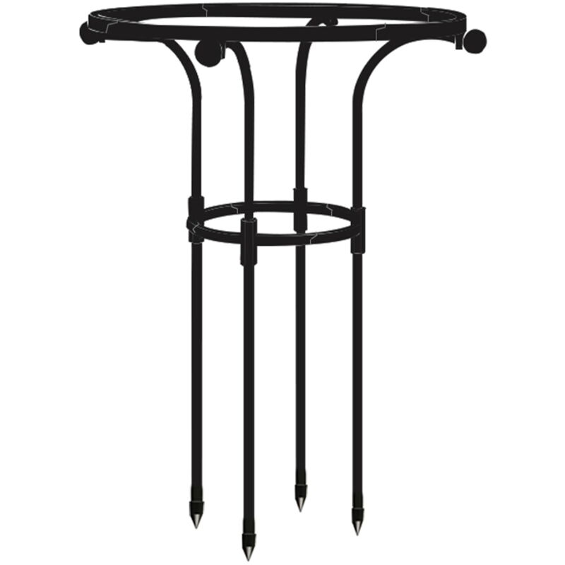 Treillis de jardin pour plantes grimpantes et fleurs, treillis en plastique pour plantes d'extérieur