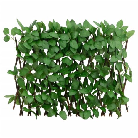 Treillis de lierre artificiel extensible vert 180x30 cm CFW77350